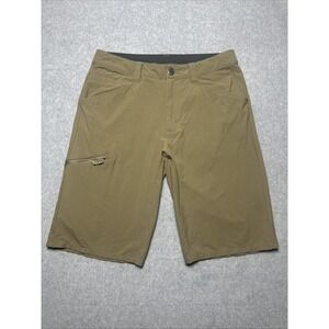 Patagonia Quandary Shorts Tan Stretch Comfort Hiking Outdoor Men's Sz 32